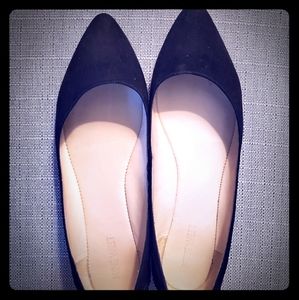 Black Nine West Flats